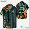 Green Floral Red Bull Vintage Hawaiian Shirt Summer Hot Aloha Shirt