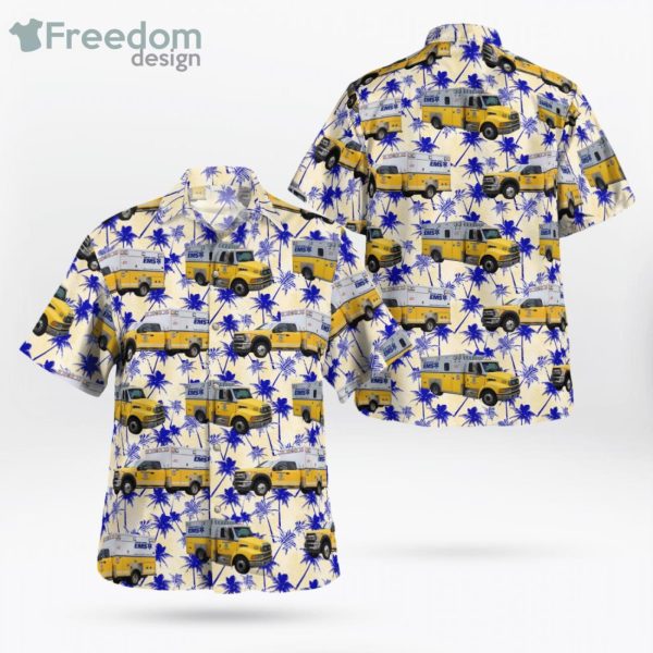 Guilford County Ems North Carolina Fleet Hawaiian Shirt