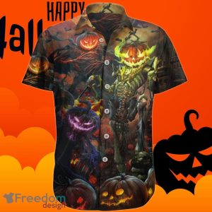 Halloween Hawaiian Shirt Themed Halloween For Adult