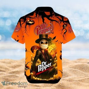 Halloween Jack Skellington Dr Pepper Est 1885 Logoe Design Full Over Print Hawaiian Shirt