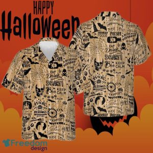 Halloween Ouija Hawaiian Shirt Mens Halloween Button Up Shirts Gifts For Boyfriend