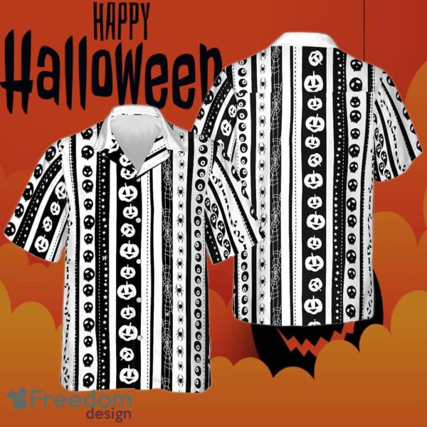 Halloween Pattern Hawaiian Shirt Cool Summer Shirts For Guys Gifts For Boyfriend