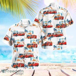 Hampden Township Volunteer FD 3D Summer Aloha Hawaiian Shirt