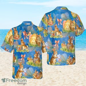 Happy Easter Day Bunny Hawaiian Shirt Best Gift For Men And Women
