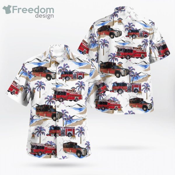 Harford County Maryland Joppa Magnolia Volunteer Fire Company Fort Hanson Hawaiian Shirt