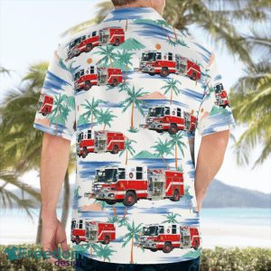 Texas Baytown Fire Department 3D Summer Aloha Hawaiian Shirt
