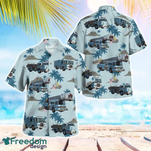 Harrison Township Emergency Services 3D Hawaiian Shirt