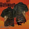 Haunted House On The Hill Hawaiian Shirt Mens Halloween Button Up Shirts Gifts For Brother