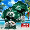 Hawaii Rainbow Warriors NCAA Hawaiian Shirt Coconut Tree Waves Beach Hawaii Shirt Custom Name For Fans