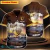 Hawthorn Hawks AFL Custom Name Hawaiian Shirt Great Gift For Men Women Fans
