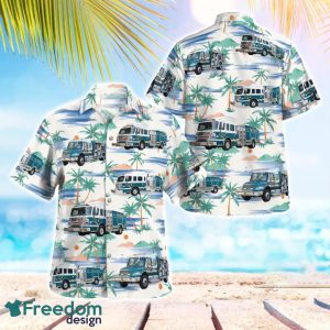 Hazen Fire Department 3D Hawaiian Shirt