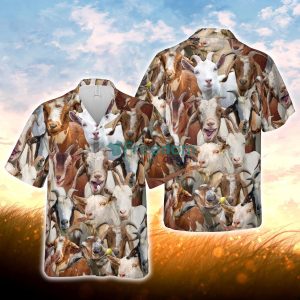 Herd Of Goat All Over Printed 3D Hawaiian Shirt For Men Women