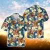 Highland Summer Blue Floral 3D Trending Hawaiian Shirt For Men Women