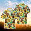 Highland Sunflowers Floral Farm 3D Hawaiian Shirt For Men Women