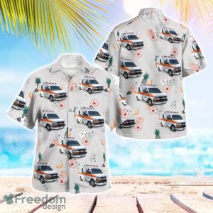 Highlands County EMS 3D Hawaiian Shirt
