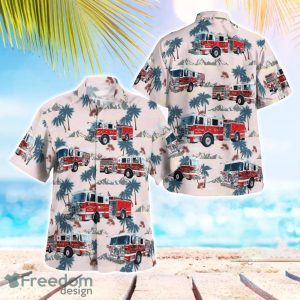 Hollywood Volunteer Fire Department 3D Hawaiian Shirt