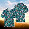 Holstein Blue Floral Summer 3D Hawaiian Shirt For Men Women