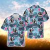 Holstein Blue Hibiscus Hawaiian Shirt For Men Women