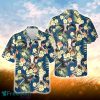 Holstein Summer Blue Floral 3D Hawaiian Shirt For Men Women