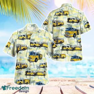 Honolulu Fire Department Beach Hawaiian Shirt Summer Gift