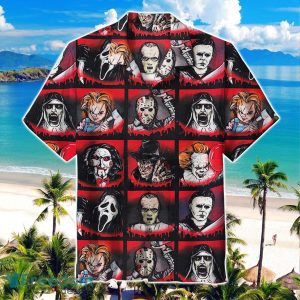 Horror Character Unisex Hawaiian Shirt