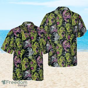 Horror Zombie Head Hawaiian Shirt Unique Style For Men And Women