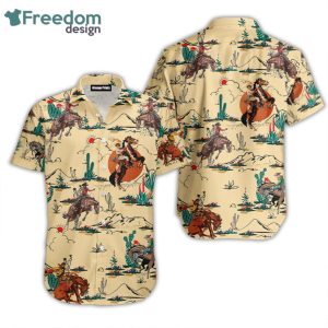 Horse Cowboy Hawaiian Shirt For Men & Women
