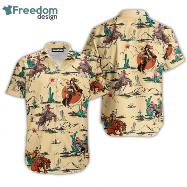 Horse Cowboy Hawaiian Shirt For Men & Women