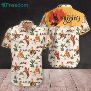 Horse Cowboy Wild West Rodeo Hawaiian Shirt For Men & Women