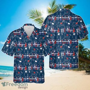 Horse Racing Kentucky Derby Print Hawaiian Shirt