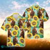Horse Sunflowers Floral Farm 3D Hawaiian Shirt For Men Women