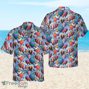 Hot Air Balloon Hawaiian Shirt Impressive Gift For Men And Women