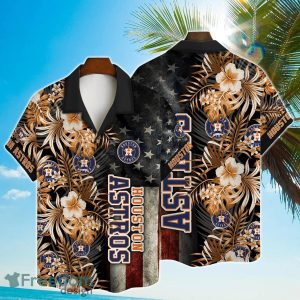 Houston Astros MLB 2023 Hibiscus Hawaiian Shirt For Men Women