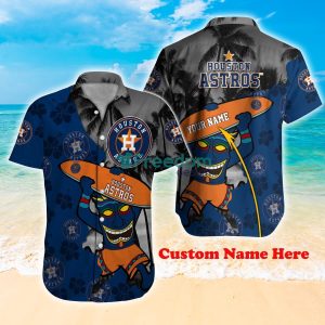 Houston Astros MLB Custom Name Hawaiian Shirt Hot Design For Fans