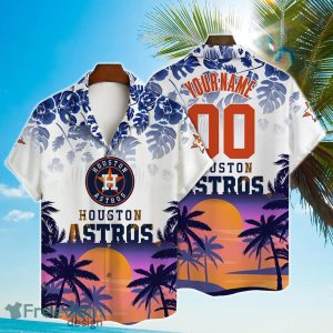 Houston Astros Major League Baseball 3D Print Hawaiian Shirt Personalized