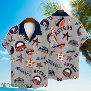 Houston Astros Major League Baseball MLB 3D Hawaiian Shirt For Real Fans