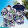 Houston Astros Major League Baseball Mascot And Hibiscus Pattern 3D Print Hawaiian Shirt