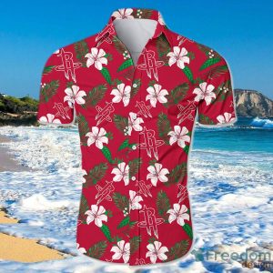 Houston Rockets Hawaiian Shirt For Men And Women Small Flowers