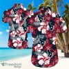 Houston Texans Logo Red Shirt Hawaiian Summer Beach Shirt Full Print
