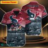 Houston Texans NFL Custom Name Hawaiian Shirt For Men Women Special Gift For Real Fan