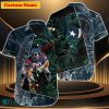 Houston Texans NFL Custom Name Hawaiian Shirt Style Gift For Men Women Fans