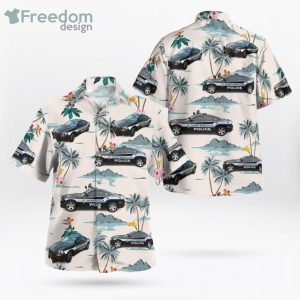 Huntersville Police Dodge Charger Nc Hawaiian Shirt