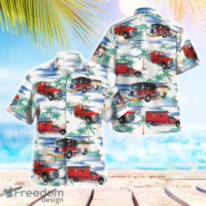Huntley Fire Protection District 3D Hawaiian Shirt