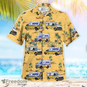 Alabama HEMSI Ambulance Hawaiian Shirt Beach Shirt Summer Holiday Gift