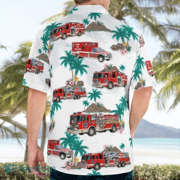 Byron Fire Protection District Beach Hawaiian Shirt Summer Gift