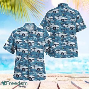 Indiana State Police Dodge Charger Hawaiian Shirt Beach Summer Shirt