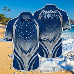 Indianapolis Colts Hawaiian Shirt 3D Print Gift For Fan