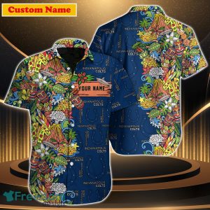 Indianapolis Colts NFL Custom Name Hawaiian Shirt For Men Women Great Gift For Fan
