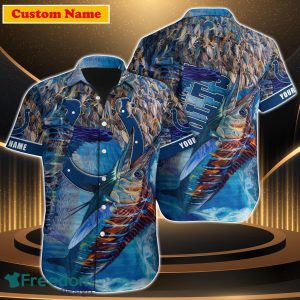 Indianapolis Colts NFL Custom Name Hawaiian Shirt For Men Women Style Gift For Real Fan