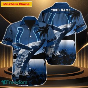 Indianapolis Colts NFL Custom Name Hawaiian Shirt For Men Women Unique Gift For Fan